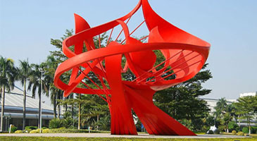 城市雕塑成為地標性景觀的原因是什么?