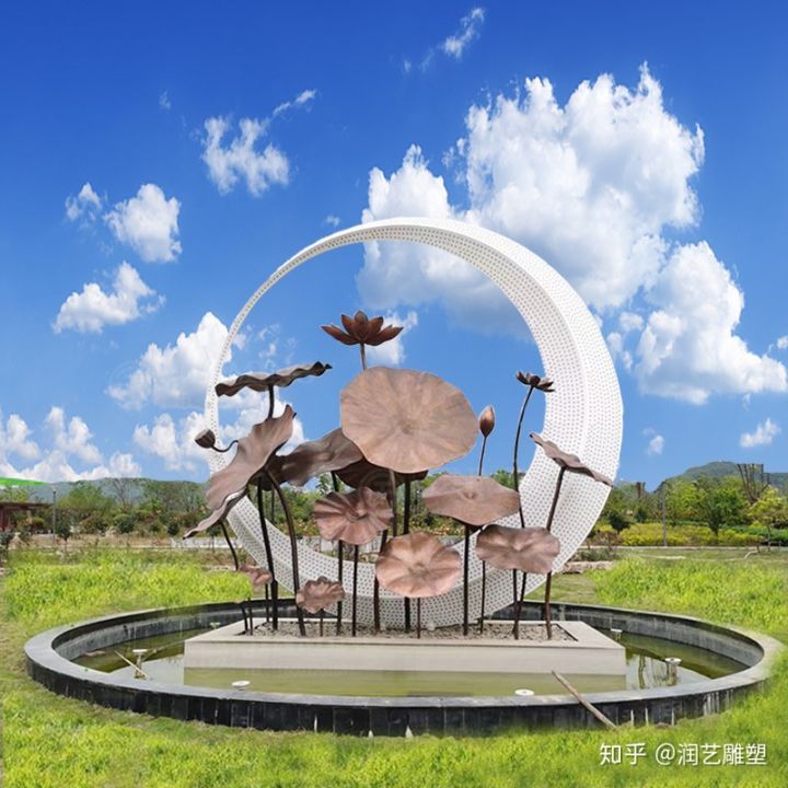 玻璃鋼大花籃雕塑生產制作流程詳解